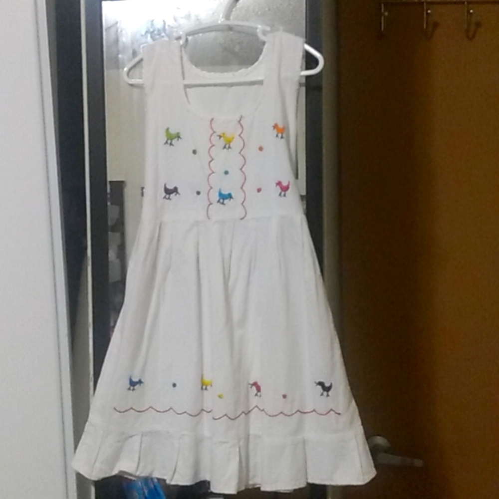 Girls Handmade Embroidered Dress